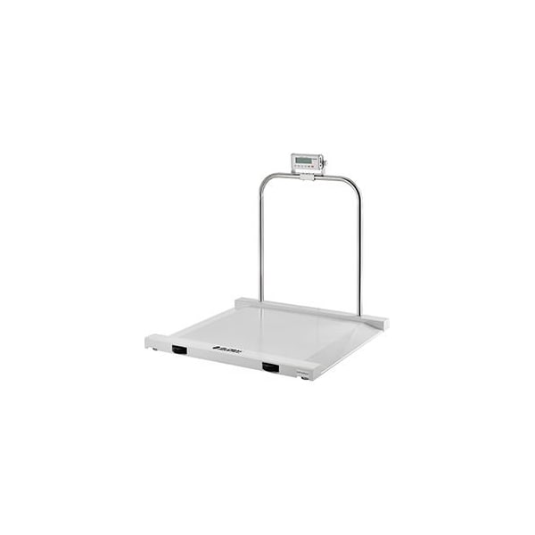 Global Industrial Wheelchair Scale, 1,000 lb x 0.5 lb, 41-5/16L x 38-1/4W x 2-3/4H 244701 - main